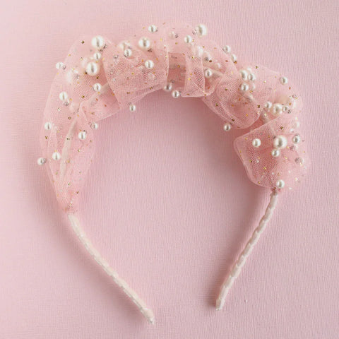 Laura Hinkley Ava Ballerina Pearly Head Band