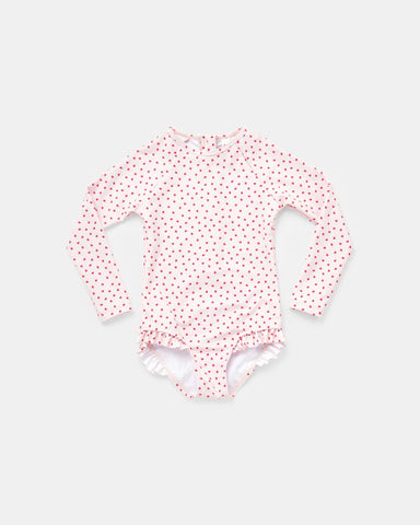 Goldie Rash Suit - Valentine Heart