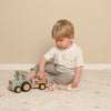 Little Farm Tractor with Trailer Little Farm Tractor with Trailer