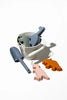 Calf & Crew - Silicone Beach Toy Set Calf & Crew - Silicone Beach Toy Set