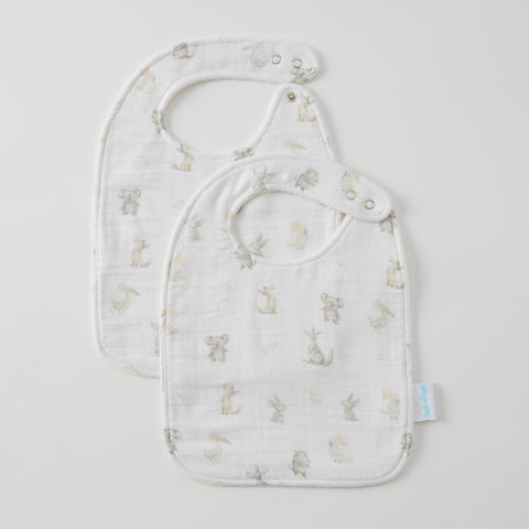 Little Aussie Critters Bib set
