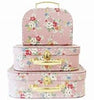 Carry case suitcases set of three Carry case suitcases set of three
