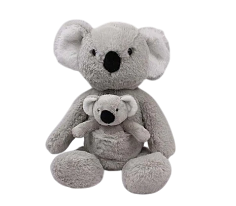 Plush Kimiko Koala and Baby Kip