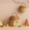 Rattan Acorn Basket Rattan Acorn Basket