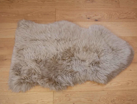 Long Wool Sheepskin Single Rug