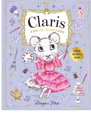 Book - Claris Tres Chic Activity Book
