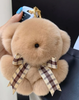 Faux Fur Bear Key Chain - BFD01. Faux Fur Bear Key Chain - BFD01.