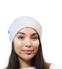 Adults Wool Beanie with Raccoon Fur Pom Pom (BR17)