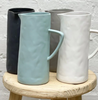 Flax Ceramics - Jug With Handle 24cm - FLO10. Flax Ceramics - Jug With Handle 24cm - FLO10.