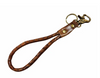 Leather Rope Key Ring - Long. Leather Rope Key Ring - Long.