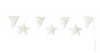 Bonne Mere Jewelled & Quilted Vintage Bunting.