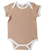 Fibre for Good - Short Sleeve Bodysuit with Contrast Binding - LY068.