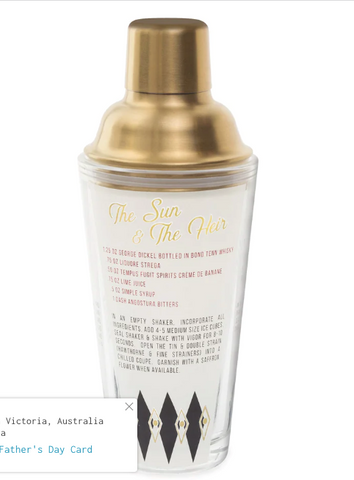 Cocktail Shaker.