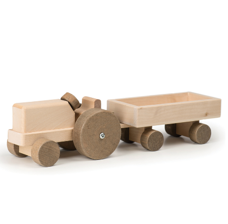 TRAUFFER - TRACTOR WITH TRAILER