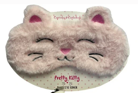 Pretty Kitty Plush Eye Cover