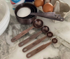 Metal Measuring Spoons -3201. Metal Measuring Spoons -3201.