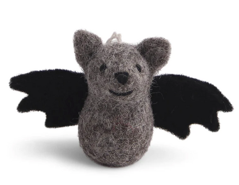 Gry & Sif Halloween Felted Bat Decoration.