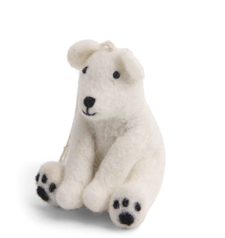 Gry & Sif Christmas Polar Bear Hanging  Decoration.