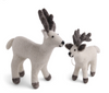 Gry & Sif Christmas Reindeer Mother & Baby Decoration Gry & Sif Christmas Reindeer Mother & Baby Decoration