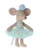 Maileg Ballerina Mouse - Little Sister in Merle Suitcase. Maileg Ballerina Mouse - Little Sister in Merle Suitcase.