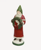 Vintage Santa with Light Up Wreath - DR0191. Vintage Santa with Light Up Wreath - DR0191.
