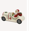 Vintage Santa in Car -DR0198. Vintage Santa in Car -DR0198.