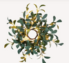 Olive Wreath with Lights Olive Wreath with Lights