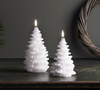 Uyuni Nordic White Christmas Tree Flameless Candles.
