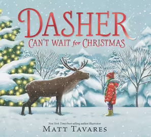 Books- Dasher can't wait for Christmas