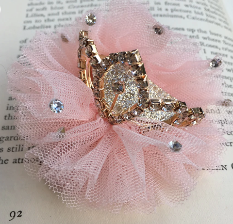 Tulle Tiara Baby Headband.