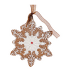 Piped Gingerbread Hanging Decorations. Piped Gingerbread Hanging Decorations.