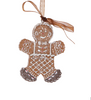 Piped Gingerbread Hanging Decorations. Piped Gingerbread Hanging Decorations.
