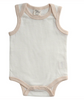 Fibre for Good Sleeveless Bodysuit - Eyelet - LY008ELT Fibre for Good Sleeveless Bodysuit - Eyelet - LY008ELT
