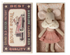 Maileg Princess Mouse in Matchbox - Little Sister Maileg Princess Mouse in Matchbox - Little Sister