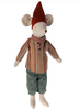 Maileg Christmas Mouse - Boy & Girl - Medium Maileg Christmas Mouse - Boy & Girl - Medium
