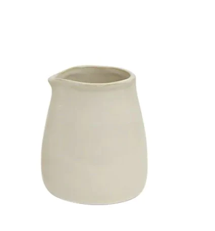 Franco rustic white Creamer