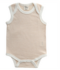 Fibre for Good Sleeveless Bodysuit - Eyelet - LY008ELT Fibre for Good Sleeveless Bodysuit - Eyelet - LY008ELT