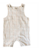 Fibre for Good - Sleeveless Gingham Overall - LY091 Fibre for Good - Sleeveless Gingham Overall - LY091