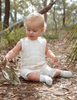 Fibre for Good - Sleeveless Gingham Overall - LY091 Fibre for Good - Sleeveless Gingham Overall - LY091