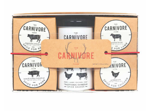 Carnivore Club BBQ Rub & Salt Set.