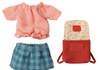 Maileg clothes & bag for mum mouse - Red. Maileg clothes & bag for mum mouse - Red.