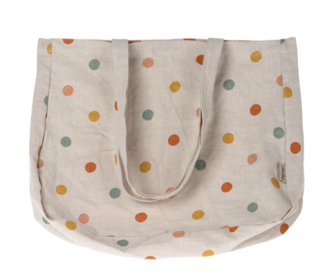 Maileg Multi Dots Tote Bag - Small.