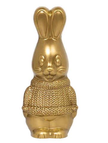 Shocolate Vintage MIlk Chocolate Bunny Gold.