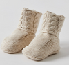 Cable Knit Booties. Cable Knit Booties.
