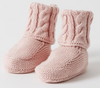 Cable Knit Booties. Cable Knit Booties.