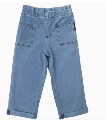 Korango High Waisted Straight Denim Jean