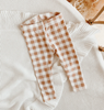 Chestnut Gingham Leggings