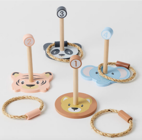 Animal Ring Toss Set.