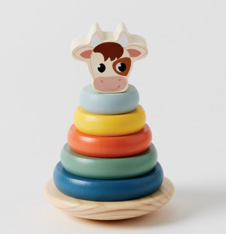 Cow Tower Rings