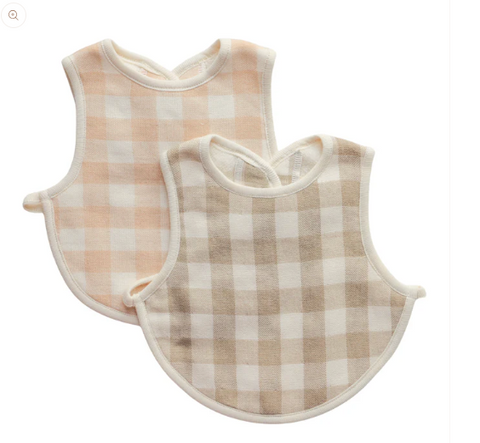 Fibre for Good - 2 pk Fitted Bib - LY112.